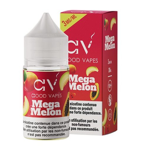 Good Vapes – Mega Melon – E-liquide 30ml - Cigarette Electronique Casablanca Maroc