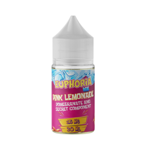 Euphoria Ice – Pink Lemonade 30ml - Cigarette Electronique Casablanca Maroc