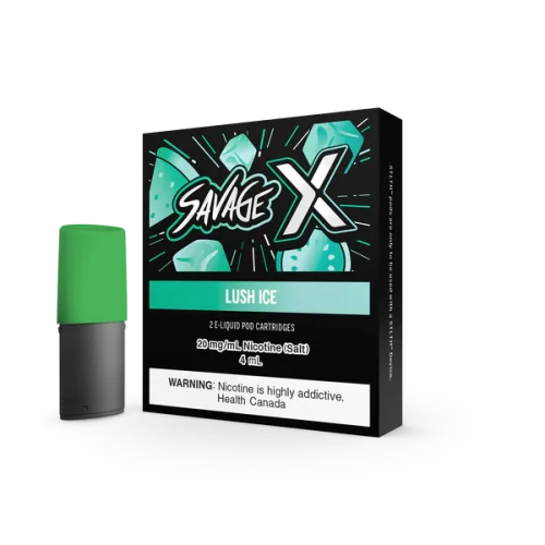 SAVAGE X Pod Pack – (20mg/mL) - Cigarette Electronique Casablanca Maroc